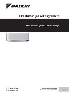 FTXTA-BW,FTXTA-BB_Operation manual_3PLV485919-13U_Latvian download